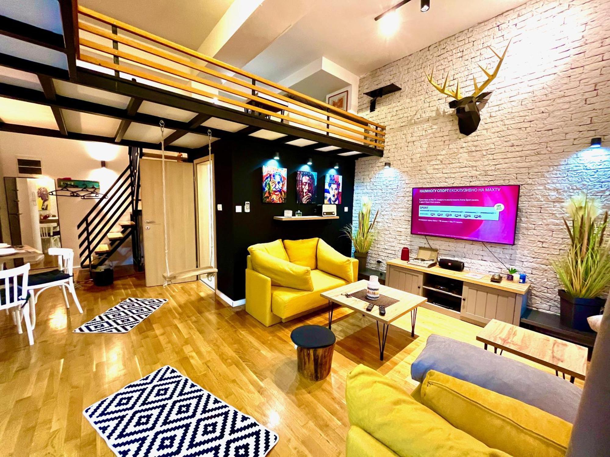 Lifestyle Gallery Apartment Skopje Zewnętrze zdjęcie
